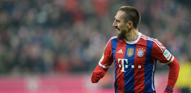 Frank Ribéry em ação pelo Bayern de Munique - CHRISTOF STACHE / AFP