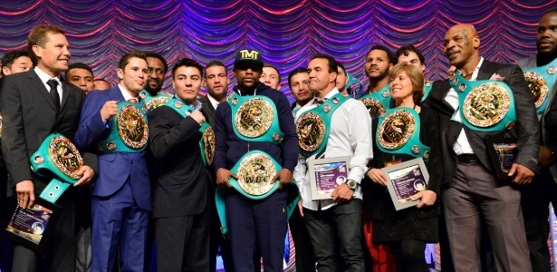 Cerimônia em Las Vegas homenageou nomes como Mike Tyson e Oscar de la Hoya - WBC/Divulgação