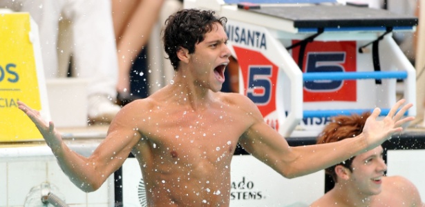 Felipe Ribeiro foi o primeiro juvenil brasileiro a nadar os 100m livre abaixo dos 50 segundos - Divulgação/Unisanta