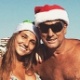 Renato e Carol Portaluppi celebraram o Natal na praia - Reprodução
