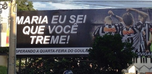 Virou moda! Grupo de atleticanos provoca torcida do 