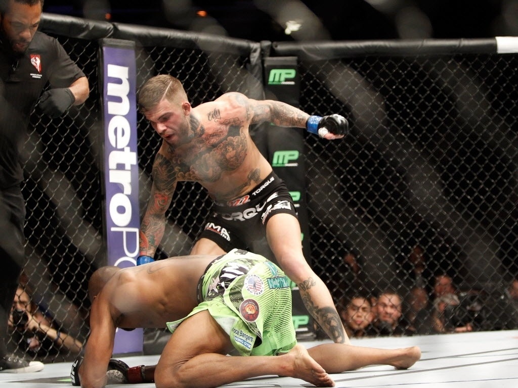 Cody Garbrandt nocauteia Marcus Brimage e garante a vitória - Steve Marcus/Getty Images/AFP