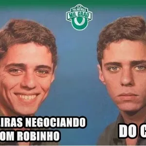 O Robinho errado no Palmeiras - Facebook/Reprodução
