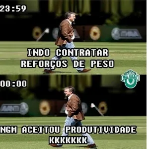 Paulo Nobre na busca por reforços - Facebook/Reprodução