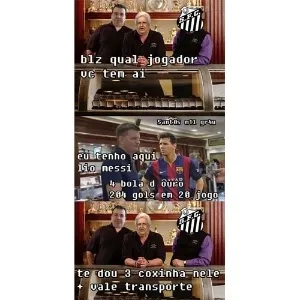 Tá complicado no Santos - Facebook/Reprodução