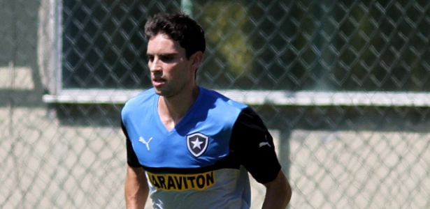 Rodrigo Pimpão é o titular do técnico René Simões para o ataque do Botafogo - Vitor Silva / SSPress