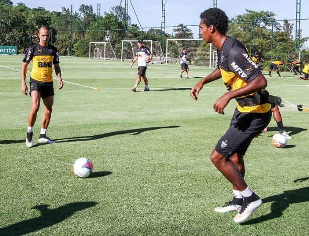 Diego Tardelli segue treinando normalmente na Cidade do Galo - Bruno Cantini/Clube Atlético Mineiro