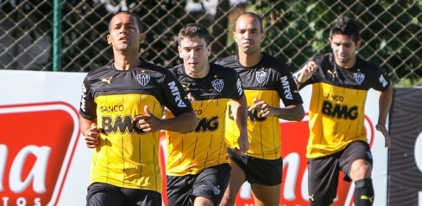 Jogadores do Atlético-MG se dedicam em treino físico na Cidade do Galo - Bruno Cantini/Clube Atlético Mineiro