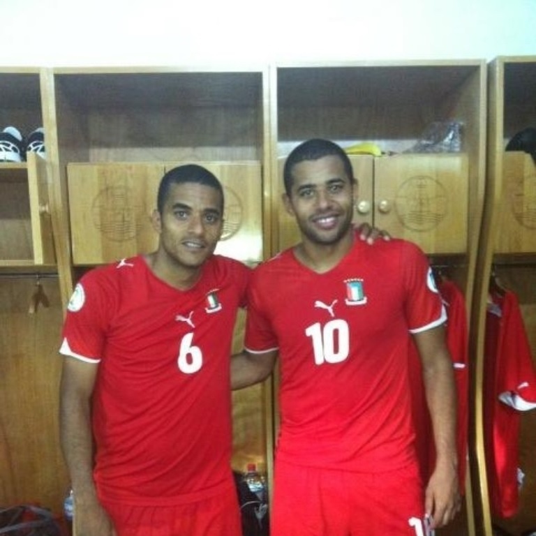 Juvenal (Guiné Equatorial): o meia teve passagem de destaque pelo futebol espanhol, atuando por clubes como Levante, Alavés, Recreativo de Huelva e Tenerife. Aos 35 anos, atual no futebol de Andorra - Twitter/Reprodução