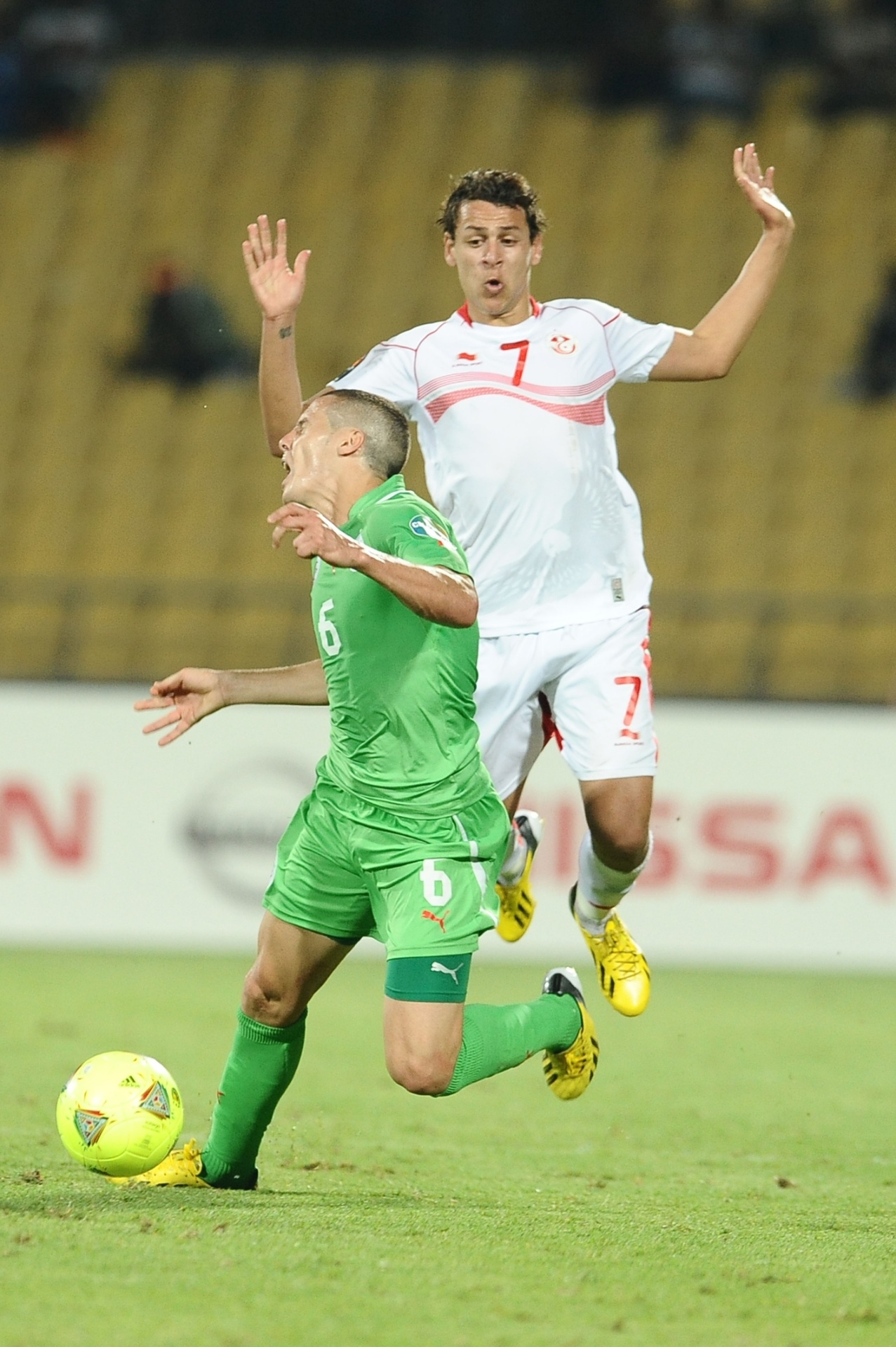 Youssef Msakni (Tunísia): a seleção tunisiana não tem os mesmos talentos que tinha no fim da década de 90, como Boumnijel, Bouazizi e Sellimi. Em 2015, o jovem Msakni (24 anos) será um dos responsáveis por tentar levar a equipe a uma boa campanha - Gallo Images/Getty Images