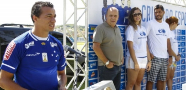 Leandro Damião sonha com a possibilidade de superar Marcelo Moreno pelo Cruzeiro - Washington Alves/LightPress/Cruzeiro