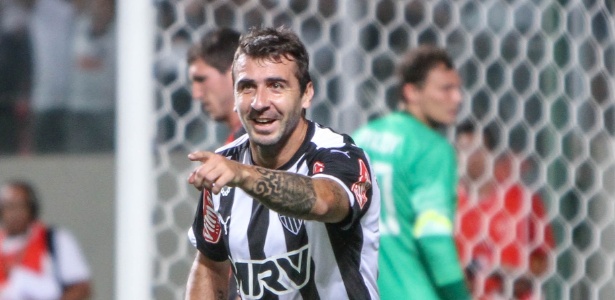 Pratto comemora seu primeiro gol com a camisa do Atlético-MG contra o Shakhtar Donetsk - Bruno Cantini / Flickr