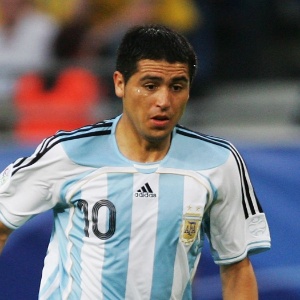 Riquelme em ação pela seleção argentina em 2006 - undefined