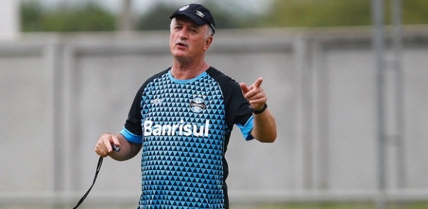 Felipão comanda treinamentos coletivos no Grêmio e não abre mão de estilo tradicional - Lucas Uebel/Divulgação/Grêmio FBPA