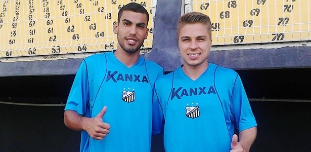 Fernando e Igor Sartori foram emprestados pelo Fla ao Bragantino para temporada 2015 - Divulgação/Bragantino