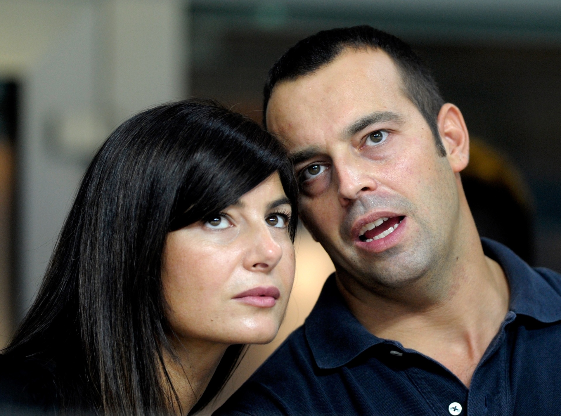 A jornalista observa partida da Inter de Milão no Estádio San Siro - Claudio Villa Getty Images Sport