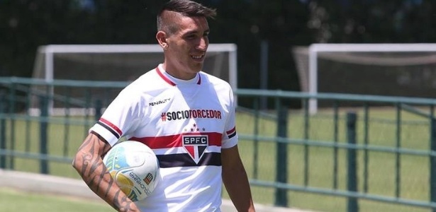 Meia-atacante argentino substituirá Alexandre Pato, vetado por questões contratuais - Reprodução/Facebook/SPFC