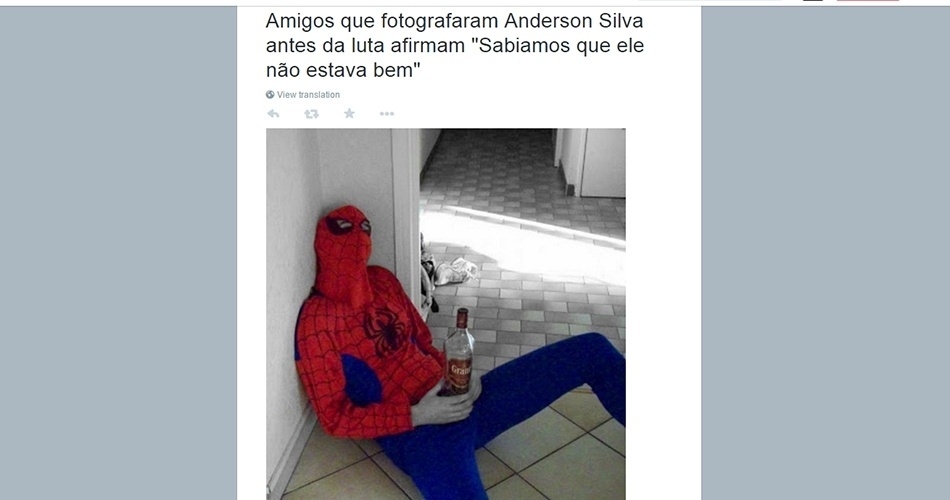 Memes sobre doping de Anderson Silva estouram na internet - Reprodução/Twitter