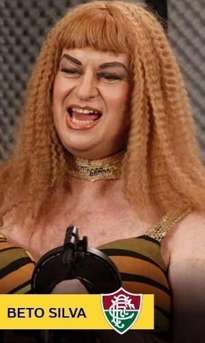 O ex-Casseta & Planeta Beto Silva torce para o Fluminense - Arte UOL - Divulgação/TV Globo