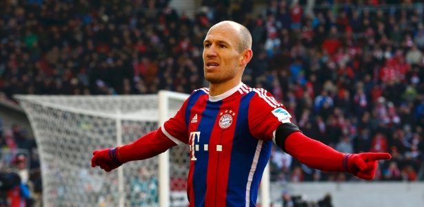 Robben estaria desmotivado no Bayern de Munique e com problemas com Lewandowski - REUTERS/Ralph Orlowski
