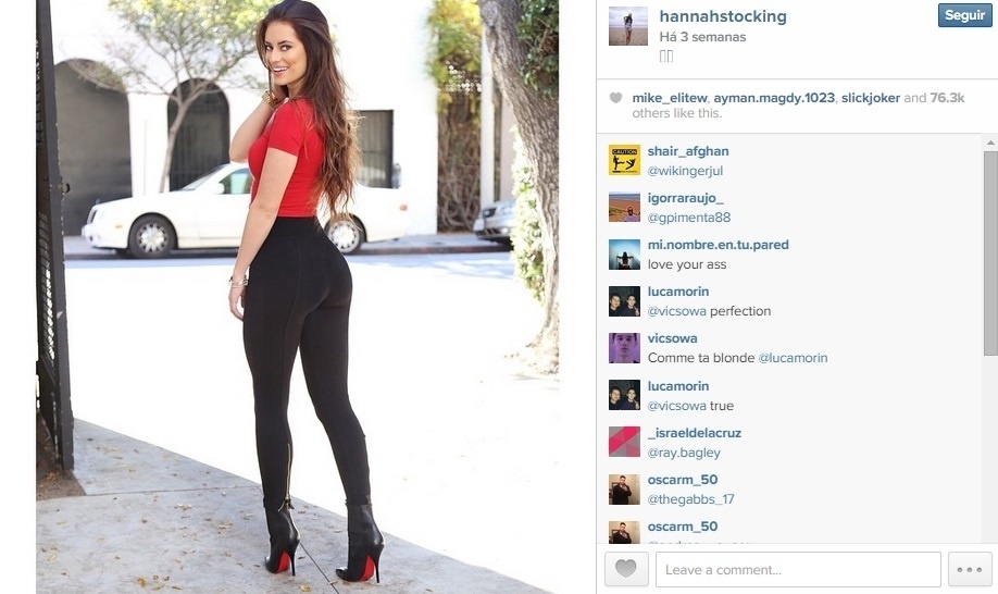 Hannah Stocking, modelo namorada do ala-armador Klay Thompson - Reprodução/Instagram