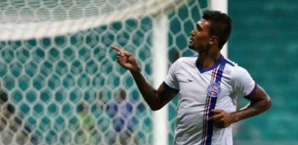 Kieza marcou um dos gols da vitória do Bahia - Divulgação / Site Oficial