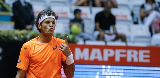 Feijão caiu em uma semifinal de ATP pela terceira vez na carreira - Leandro Martins/Brasil Open