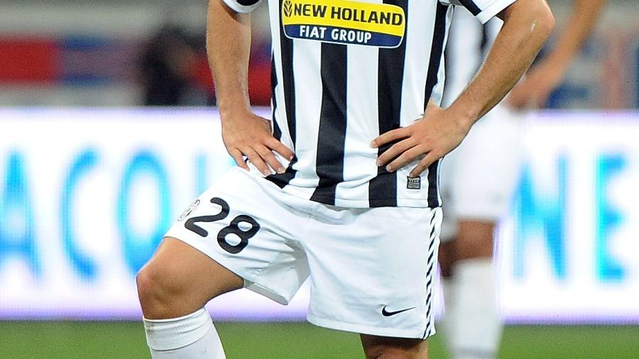 Diego com a camisa da Juventus, em 2010 - EFE/DANIEL DAL ZENNARO