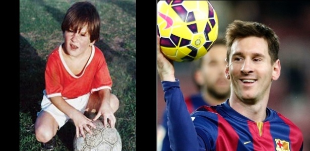 Messi foi descoberto ainda menino por Rexach, que o levou para Barcelona - Divulgação/ REUTERS/Gustau Nacarino