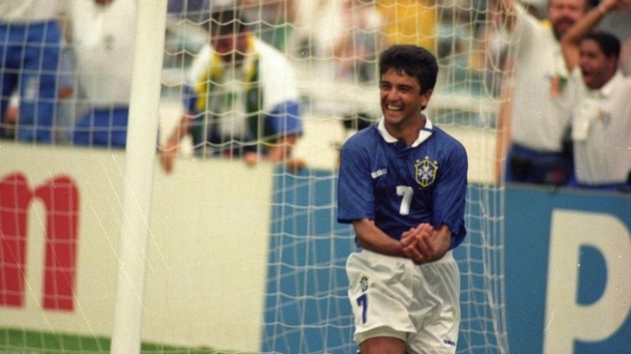 Bebeto na Copa do Mundo de 1994 - Antônio Gaudério/Folha Imagem