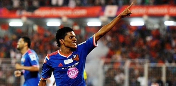Romeo Fernandes tem 22 anos e jogava no time comandado por Zico - Indian Super League/Divulgação