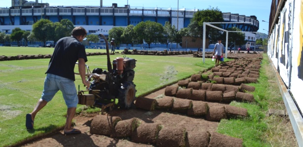 Grama do suplementar do Olímpico será plantada no Parque Marinha do Brasil - Gilberto Dutra/Divulgação PMPA