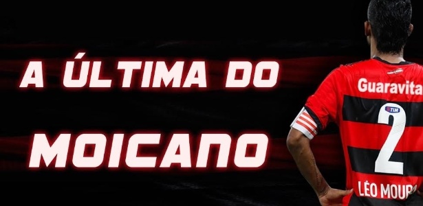 O marketing do Flamengo organiza a despedida do lateral direito Léo Moura - Reprodução Twitter do Flamengo