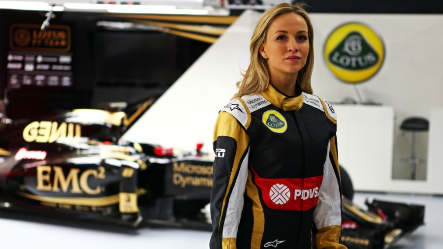 Carmen Jordá anunciada piloto de testes da Lotus - Divulgação/Lotus F1