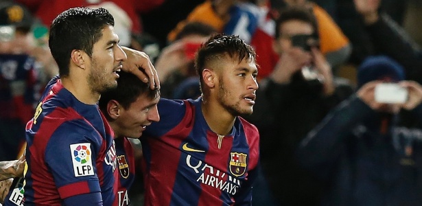 Trio pode repetir 2010, quando Barça colocou três jogadores na final da Bola de Ouro - Gustau Nacarino/Reuters