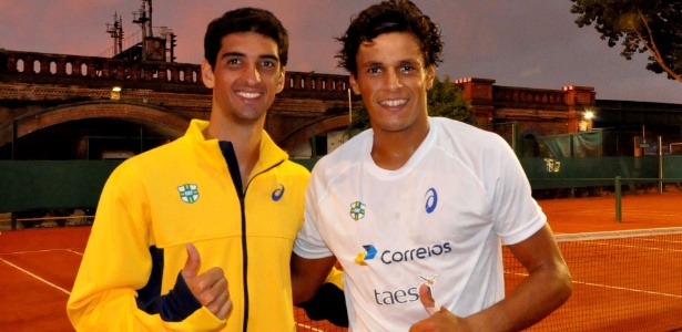 Bellucci e Feijão são os tenistas para os jogos de simples - Rubens Lisboa/Divulgação