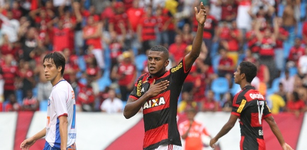 O atacante Marcelo Cirino é o destaque do Flamengo nos primeiros meses de 2015 - Gilvan de Souza/ Flamengo