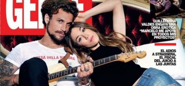 Jimena Barón, namorada do atacante Daniel Osvaldo - Reprodução