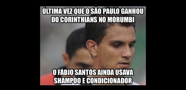 Memes da vitória do São Paulo sobre o Corinthians no Morumbi hoje