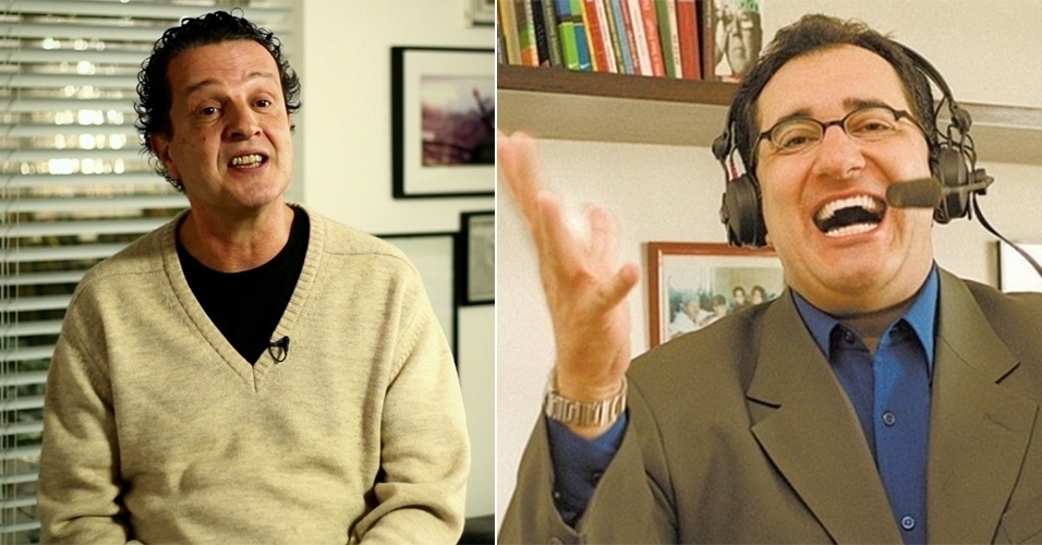 Juca e Kajuru - Divulgação e José Nascimento/Folhapress