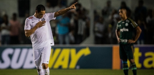 Em 11 partidas pelo Santos na temporada, Ricardo Oliveira marcou cinco gols - Eduardo Anizelli/Folhapress