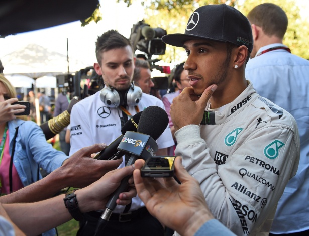 O contrato de Lewis Hamilton com a Mercedes termina ao final deste ano - William West/AFP