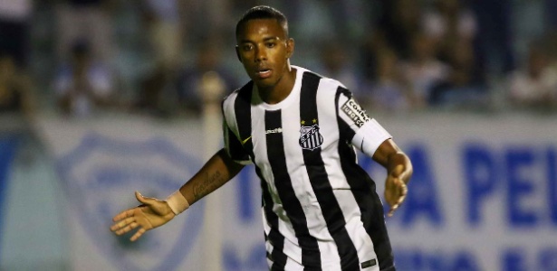 Robinho não gostou da postura do Maringá e das finalizações do Santos -  Célio Messias/Estadão Conteúdo