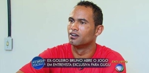 Goleiro Bruno concede entrevista para o Gugu - Reprodução / TV Record