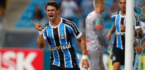 Giuliano pode ficar fora do jogo de quartas de final do Campeonato Gaúcho - Lucas Uebel/Divulgação/Grêmio
