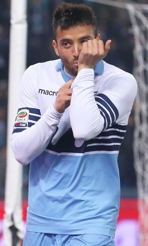 Felipe Anderson abriu o placar para a Lazio contra o Hellas Verona