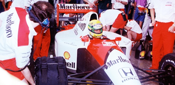 McLaren de brasileiro fica em segundo lugar, atrás da Renault 2005 de Fernando Alonso - Jorge Araújo/Folhapress