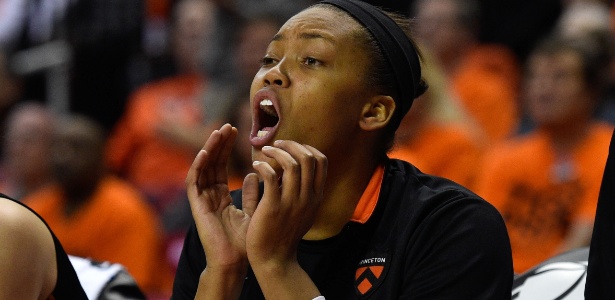 Leslie Robinson joga basquete pela universidade de Princeton - Derik Hamilton/USA Today Sports