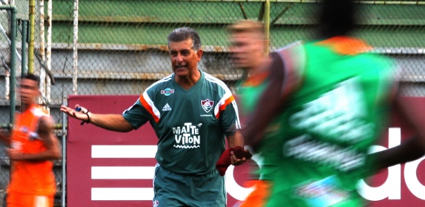 O técnico Ricardo Drbuscky estreou com duas vitórias no Fluminense - NELSON PEREZ/FLUMINENSE F.C.