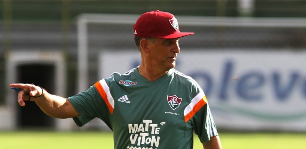 O treinador Ricardo Drubscky diz ainda não ver sua cara no Fluminense - NELSON PEREZ/FLUMINENSE F.C.